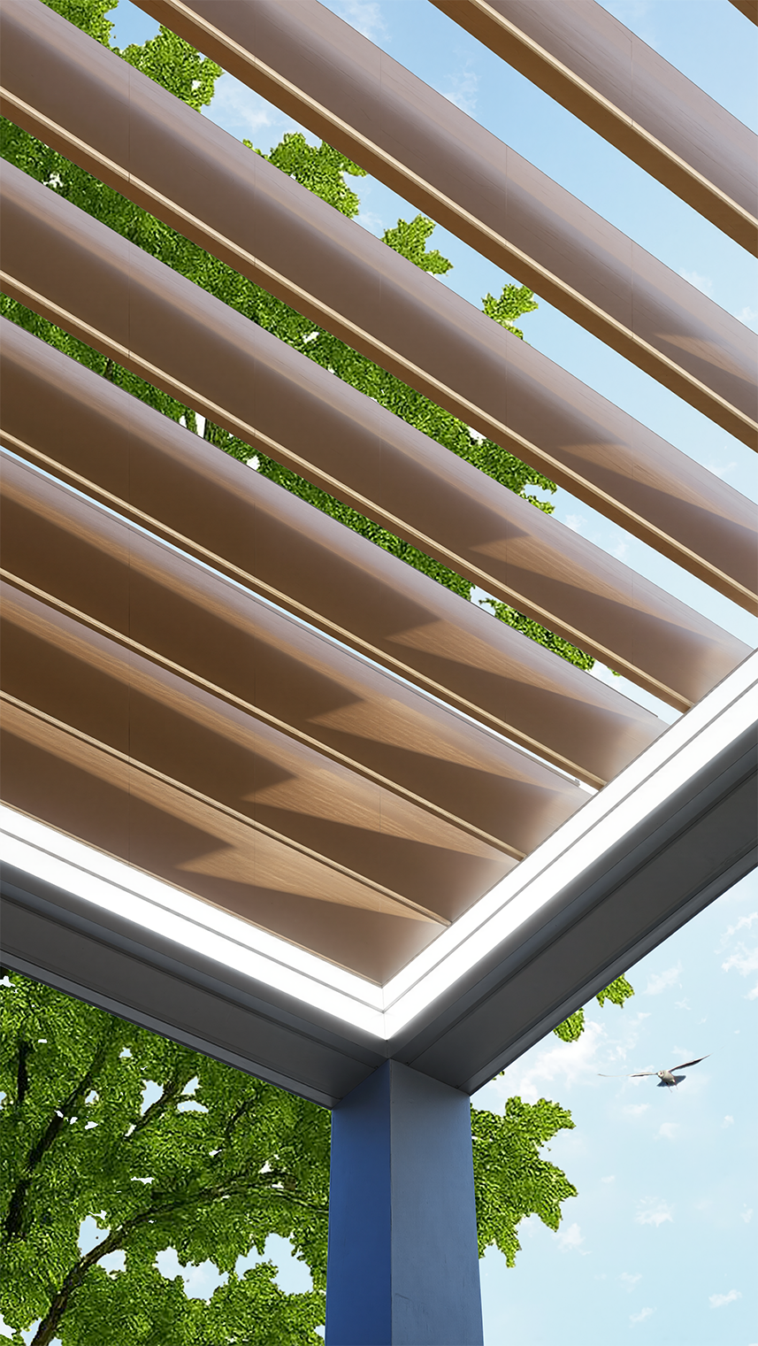 Viora Fabric Pergola Systems